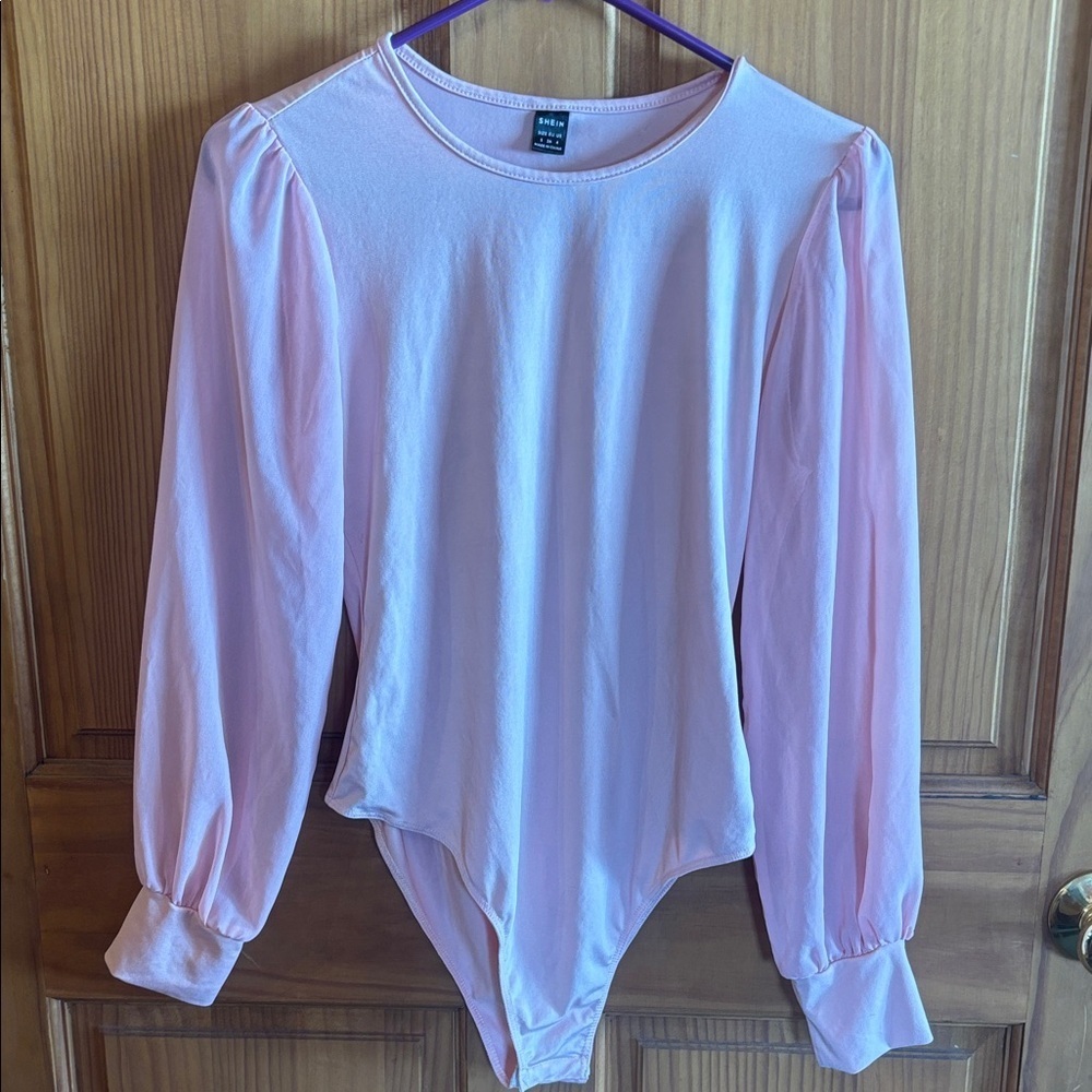 Pink Long Sleeve Bodysuit